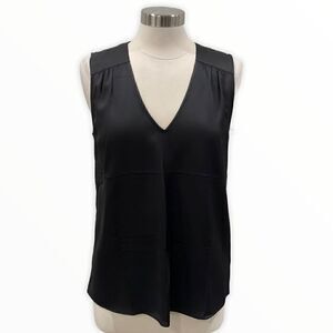 INC International Concepts Ruched V-Neck Tank Top